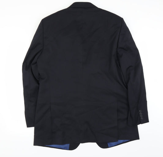 Marks and Spencer Mens Blue Jacket Suit Jacket Size 44