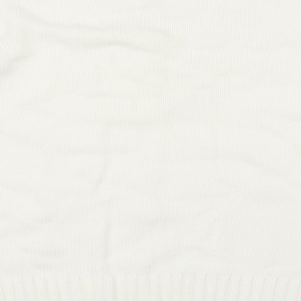 Marks and Spencer Womens Ivory Pullover Jumper Size 16