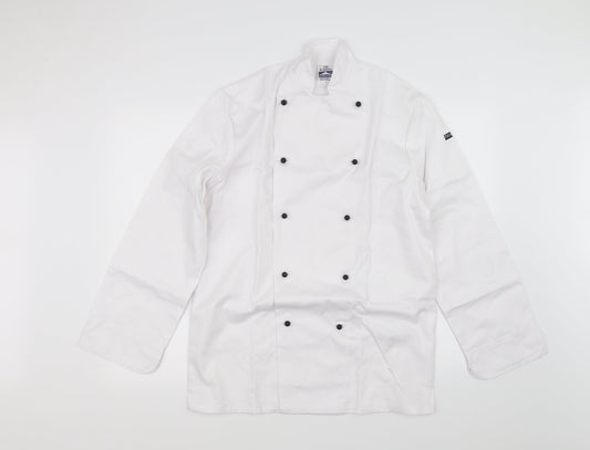 Additional front view of Portwest men’s white button-up, size XS