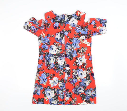Girls On Film Womens Red A-Line Size 10