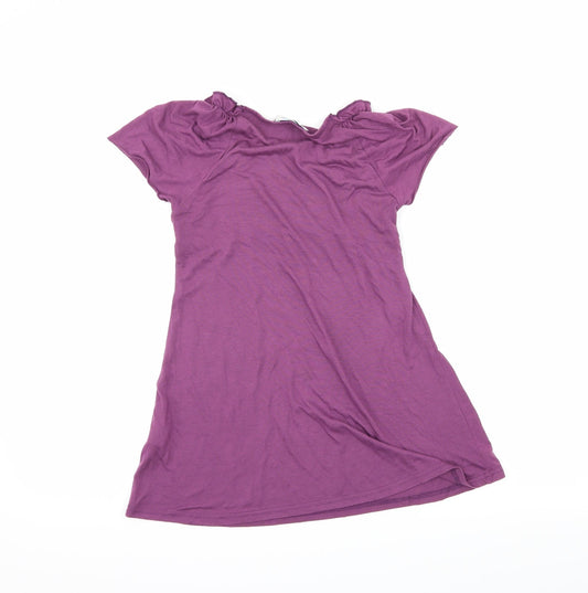 Sophie Girls Purple Jersey Basic T-Shirt Size 14 Years