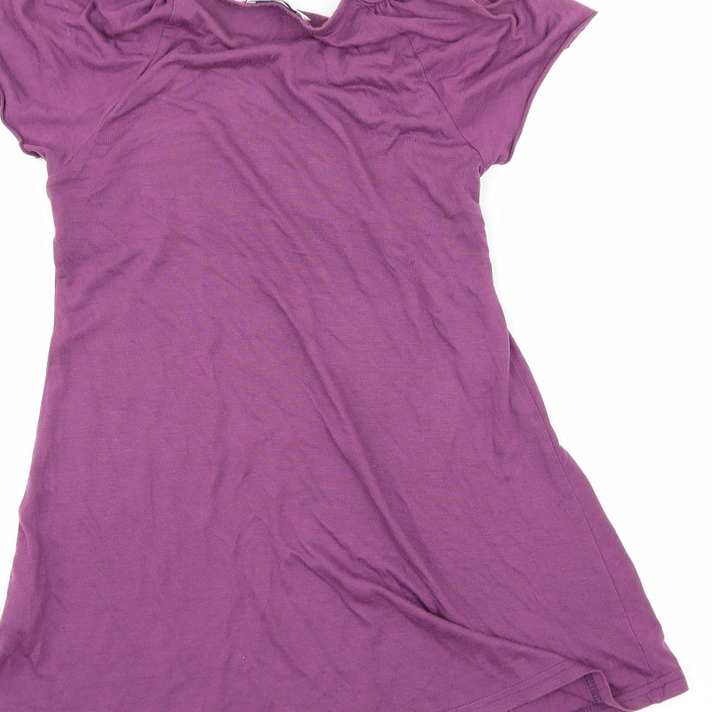 Sophie Girls Purple Jersey Basic T-Shirt Size 14 Years