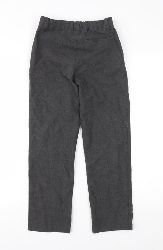 Marks and Spencer Boys Grey Dress Pants Trousers Size 9-10 Years