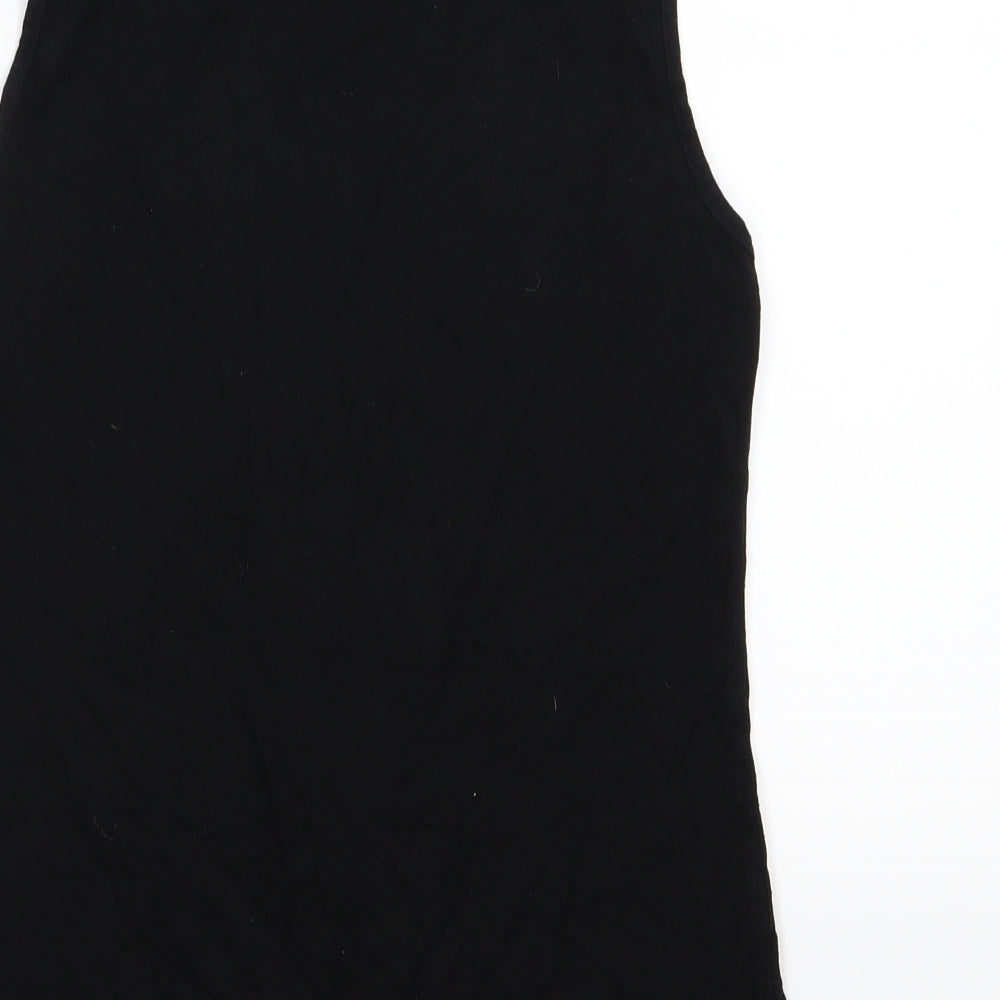 EAST Womens Black Jersey Basic Tank Size 10