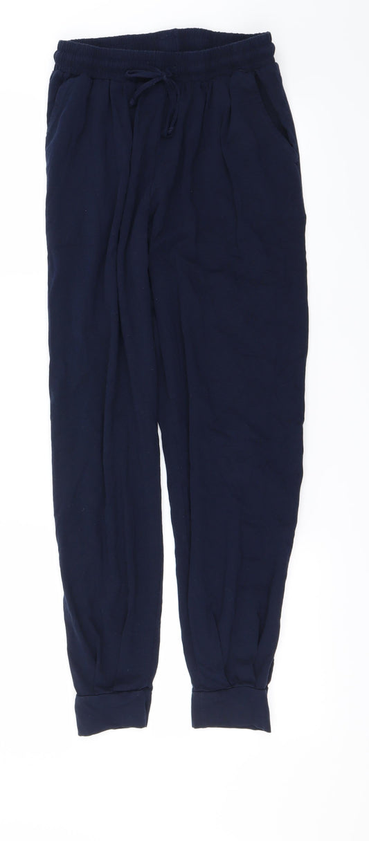 Hawiton Womens Blue Jogger Trousers Size M L25 in