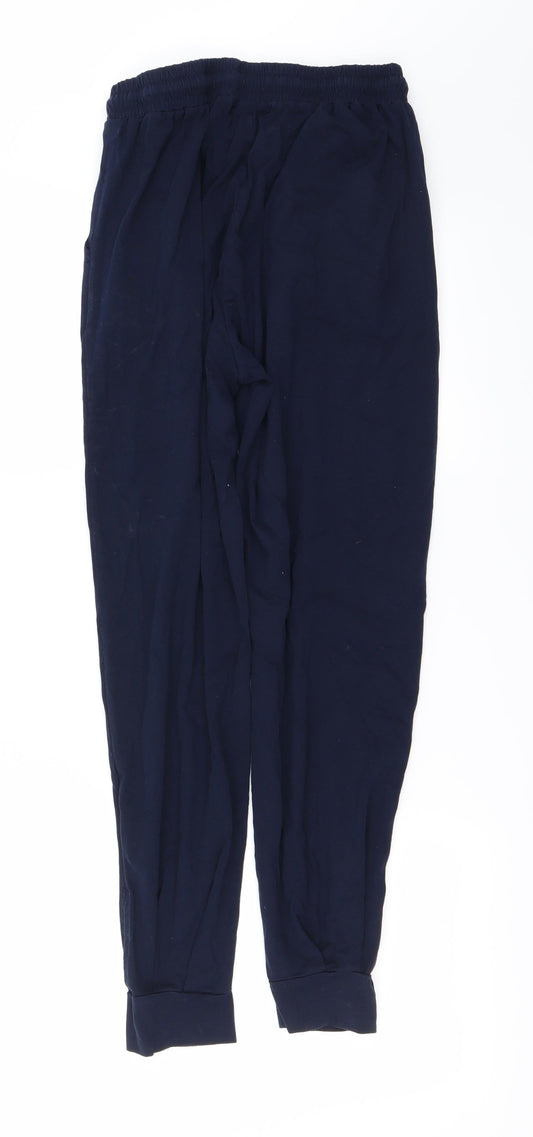 Hawiton Womens Blue Jogger Trousers Size M L25 in