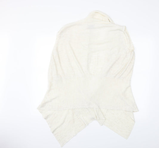 Alex & co Womens Beige Knit Cardigan Jumper Size 16