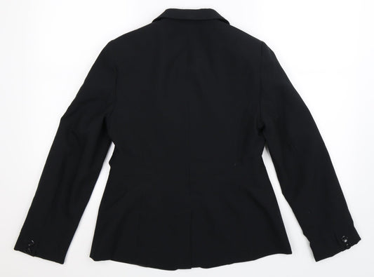 BHS Womens Blue Jacket Suit Jacket Size 10