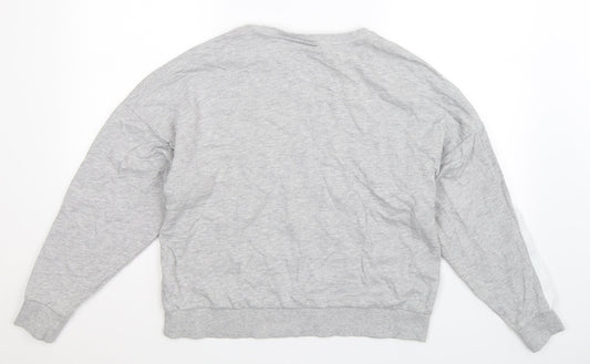 H&M Womens Grey Pullover Sweatshirt Size M