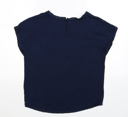 Marks and Spencer Womens Blue Basic Tank Size 8