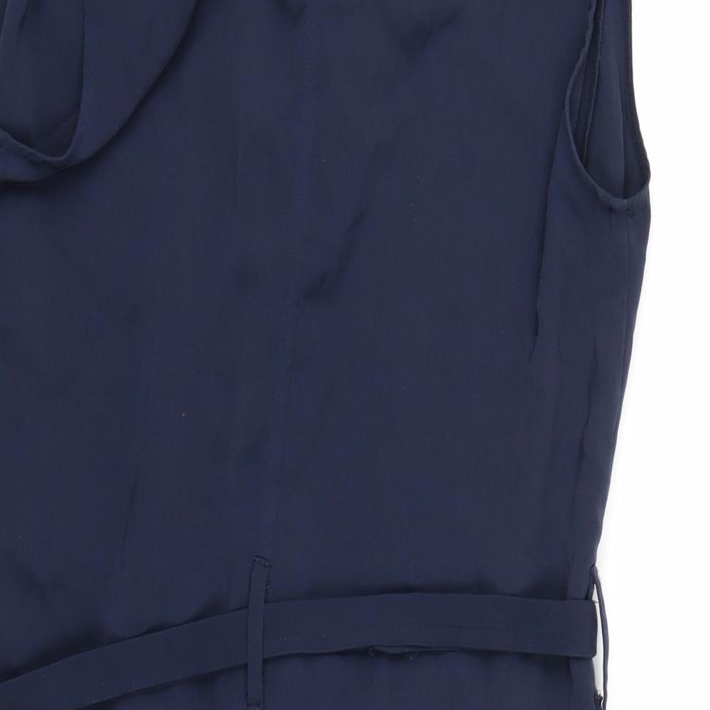 Papaya Womens Blue Jacket Coatigan Size S