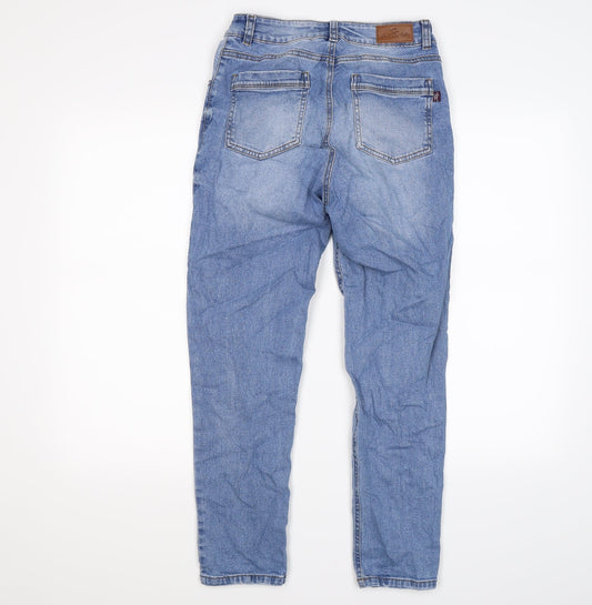 for me too Womens Blue Denim Skinny Jeans Size 10 L25 in