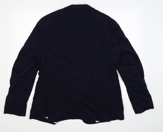 sports suit Mens Blue Jacket Blazer Size 40