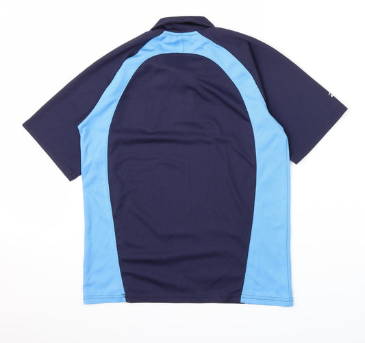 Akoa Mens Blue Polo Size M