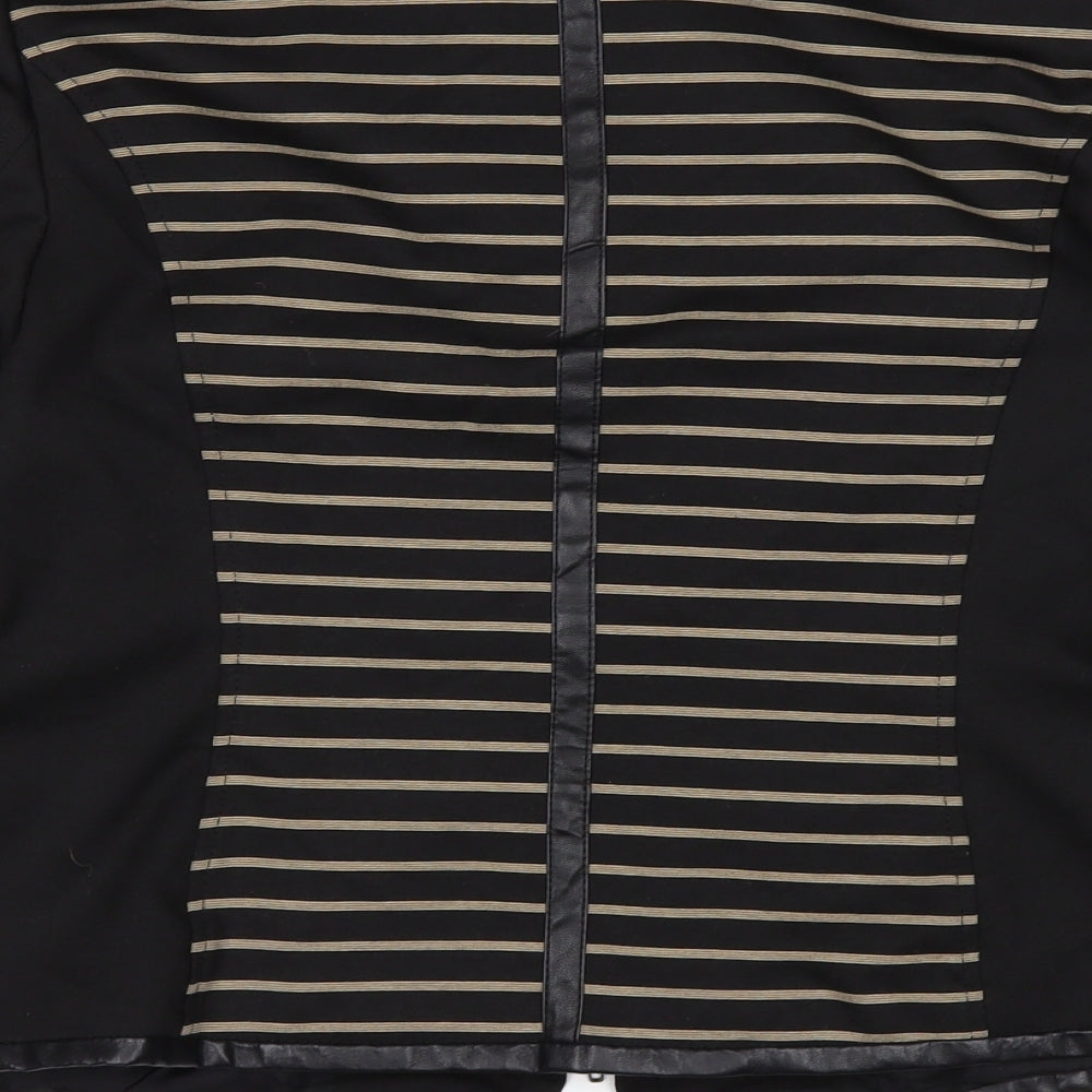 Brand and care label for Bianca women’s black jacket, size UK 14