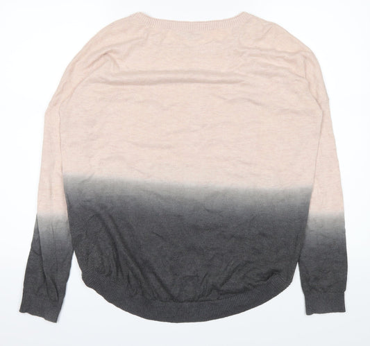 Maison de nimes Womens Pink Pullover Jumper Size S