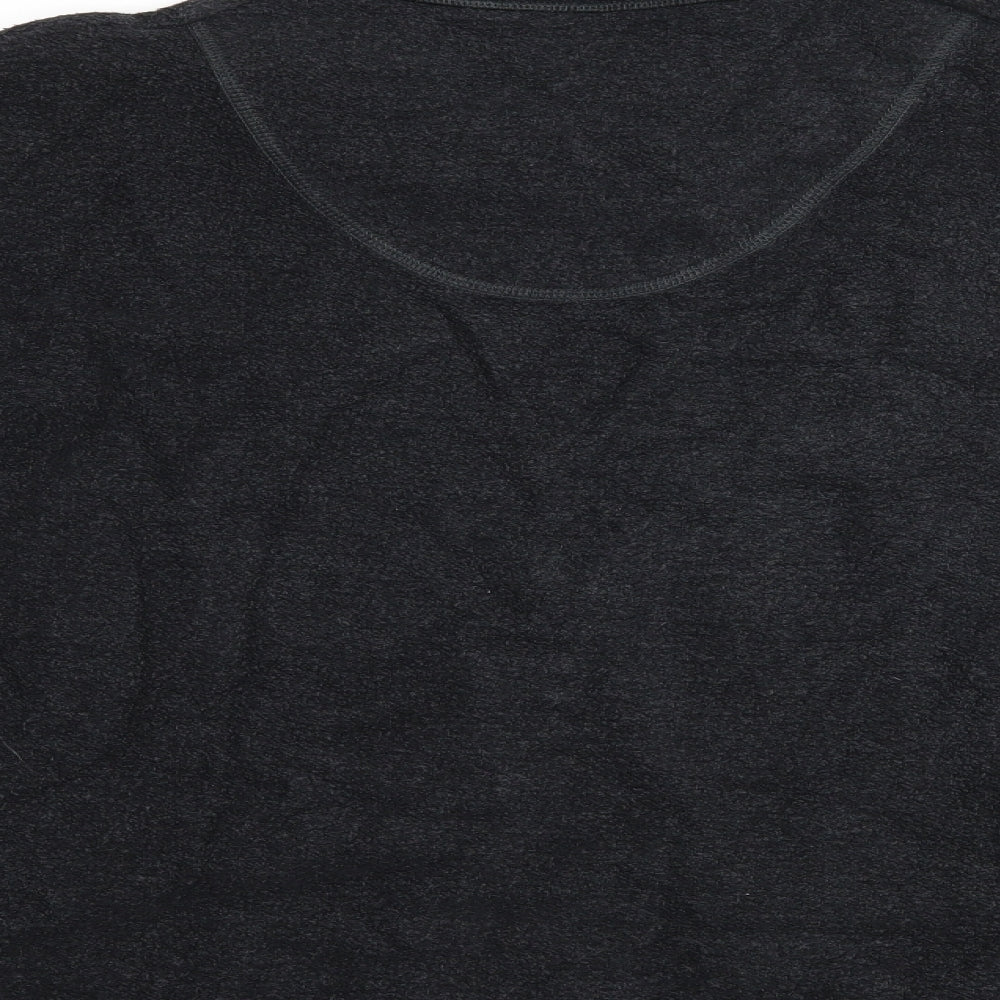 Brand and care label for Marks & Spencer women’s grey jumper, size UK 14