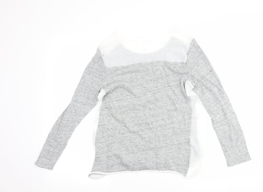 NEXT Womens Grey Basic T-Shirt Size 8