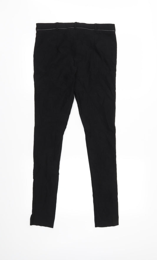 Dorothy Perkins Womens Black Trousers Size 12 L29 in
