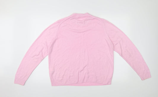 Marks and Spencer Womens Pink Pullover Jumper Size 18