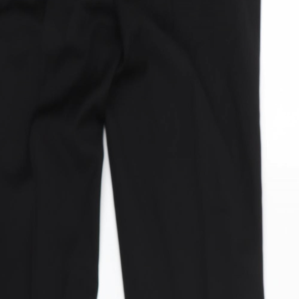 Preworn Womens Black Dress Pants Trousers Size 14 L29 in