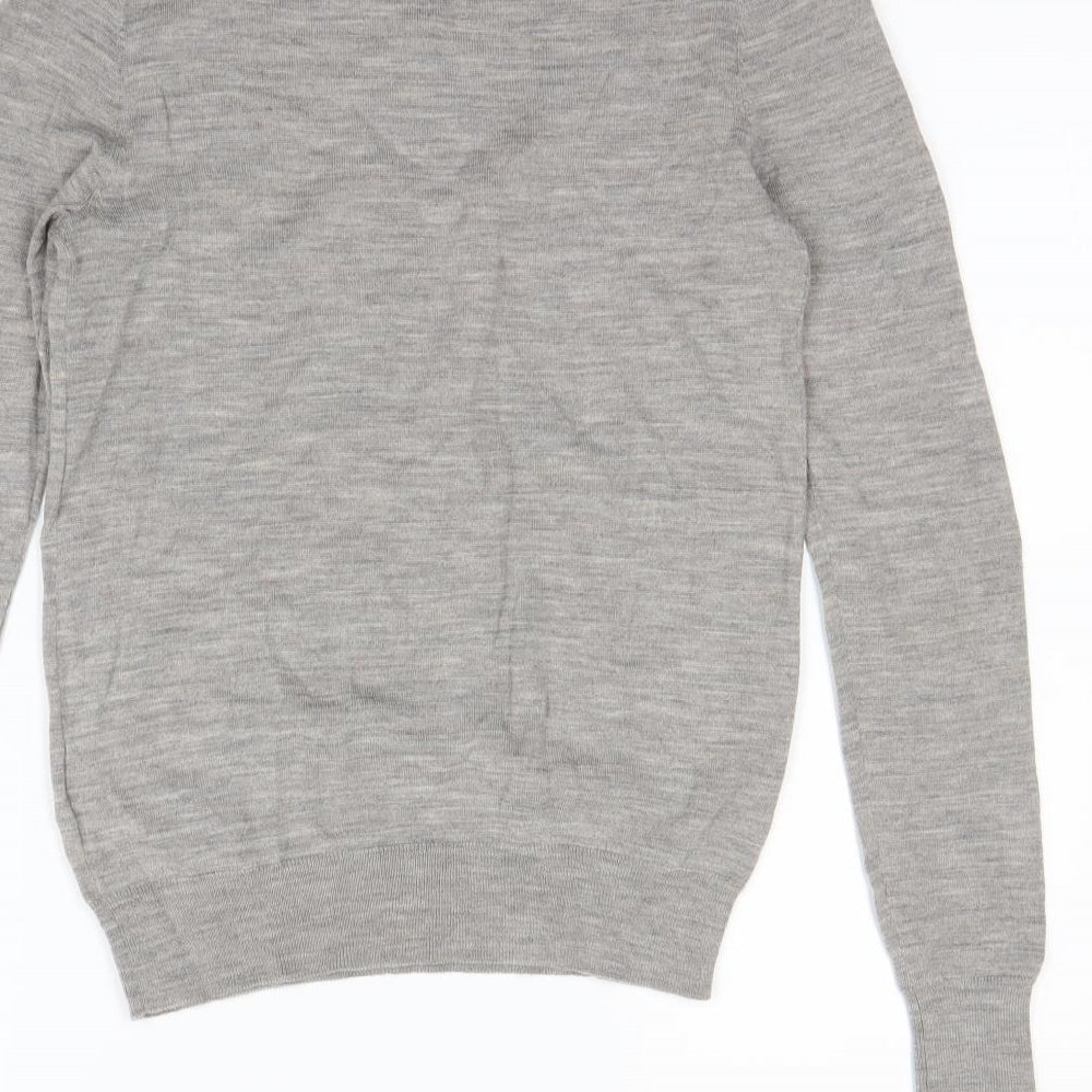 Preworn Womens Grey Pullover Sweatshirt Size S