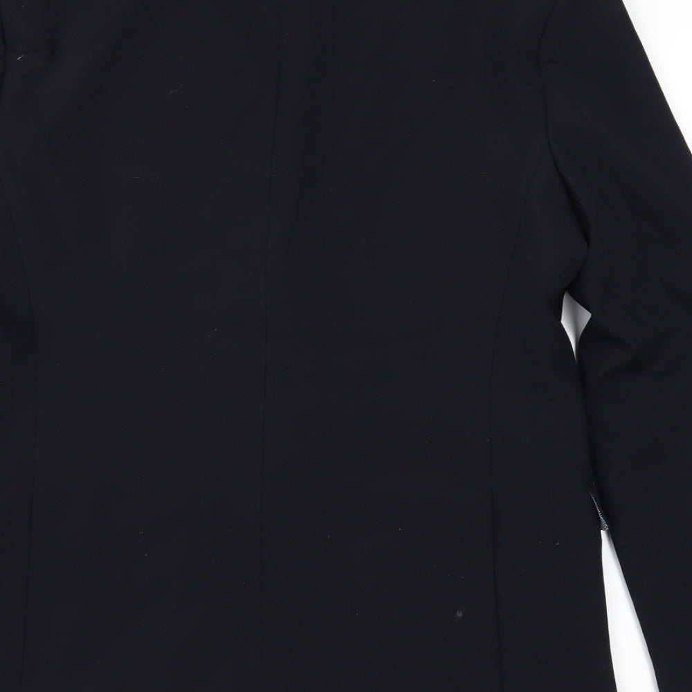 Zara Mens Blue Jacket Suit Jacket Size 40
