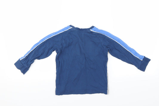 Matalan Boys Blue Basic T-Shirt Size 5 Years