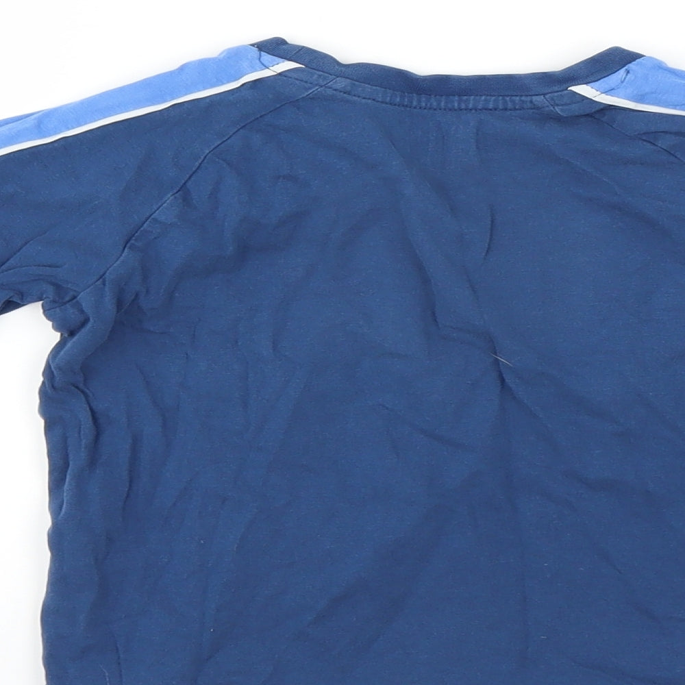 Matalan Boys Blue Basic T-Shirt Size 5 Years