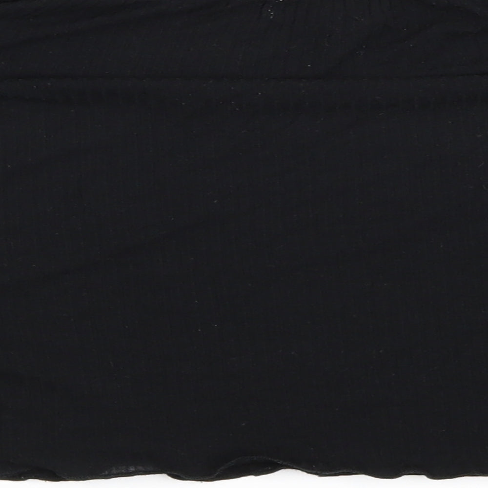 Be Umbrale Womens Black Basic T-Shirt Size M
