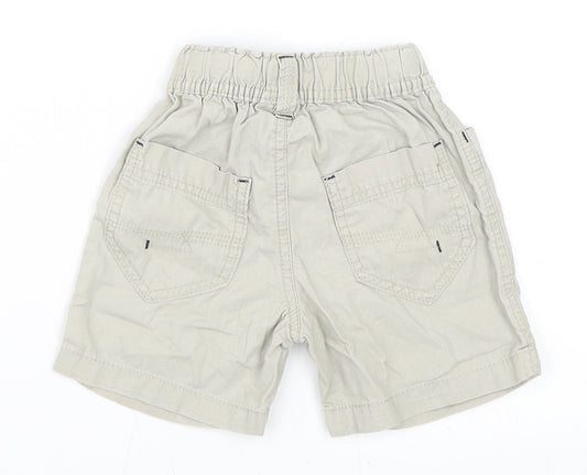 NEXT Boys Beige Cropped Trousers Size 12-18 Months