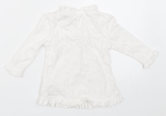 NEXT Girls White Shift Size 6-9 Months