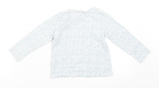 Monsoon Girls Blue Basic T-Shirt Size 12-18 Months