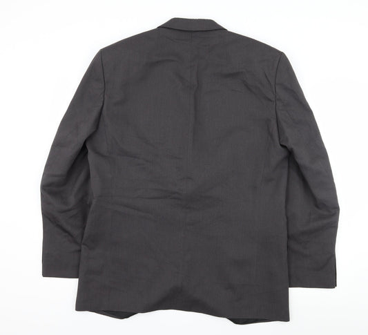 C&A Mens Grey Jacket Suit Jacket Size L