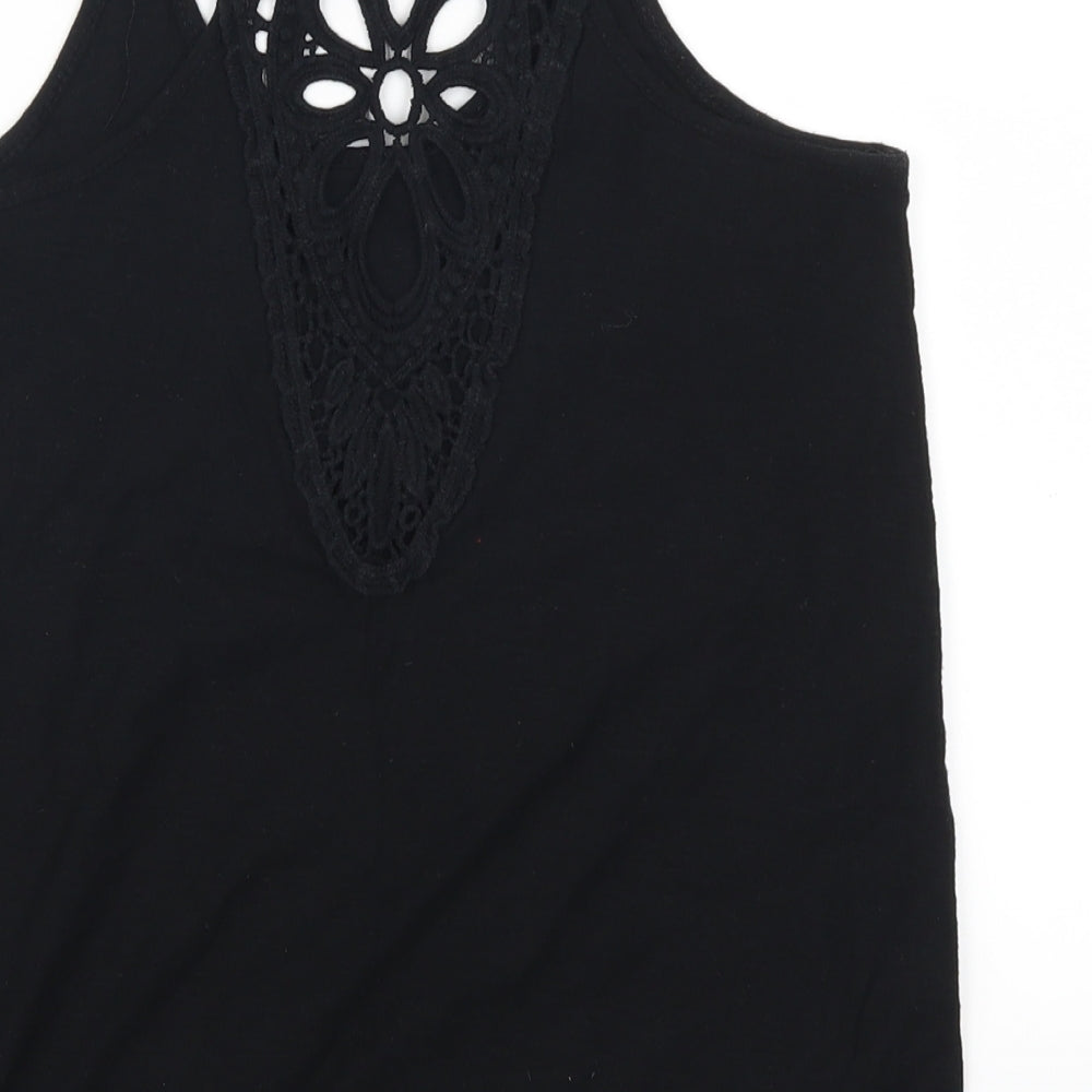 Atmosphere Womens Black Basic Tank Size 6