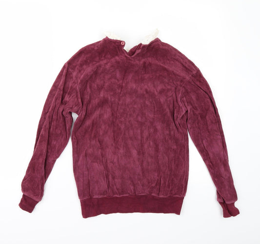 C&A Womens Red Pullover Jumper Size 14