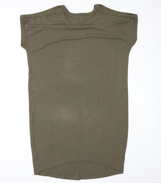 Apricot Womens Green Basic T-Shirt Size 8