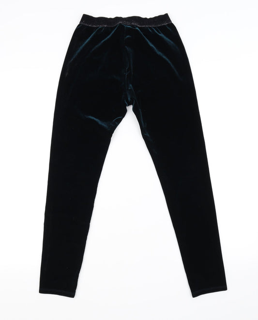 NEXT Girls Green Jegging Trousers Size 12 Years