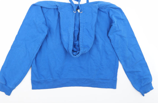 Epona Womens Blue Pullover Jumper Size L