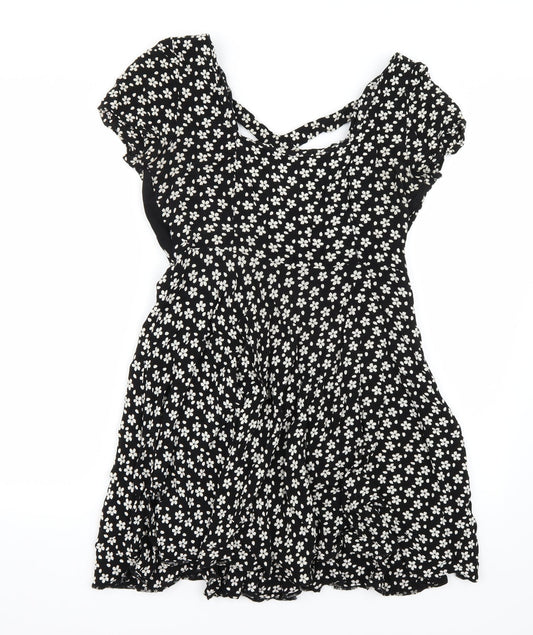 Cooperative Womens Black A-Line Size S