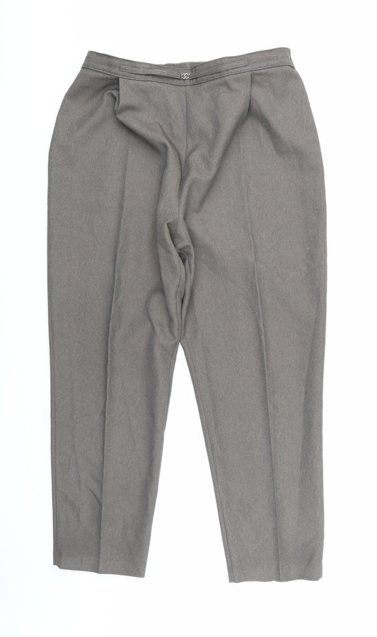 Berkertex Womens Brown Trousers Size 18 L26 in
