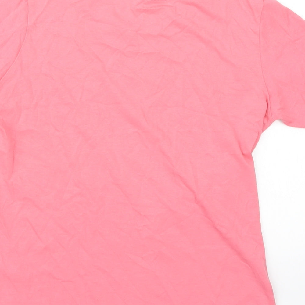 Young Dimension Girls Pink Basic T-Shirt Size 11-12 Years - Ahoy