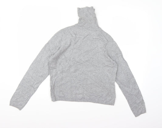 Marks and Spencer Womens Grey Knit Pullover Jumper Size 14