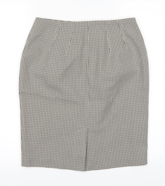 Marks and Spencer Womens Brown A-Line Skirt Size 10