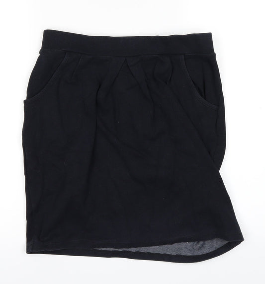 Additional front view of Marks & Spencer girls’ blue a-line skirt, size 14-15, years