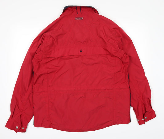 Green Lamb Womens Red Rain Coat Coat Size M