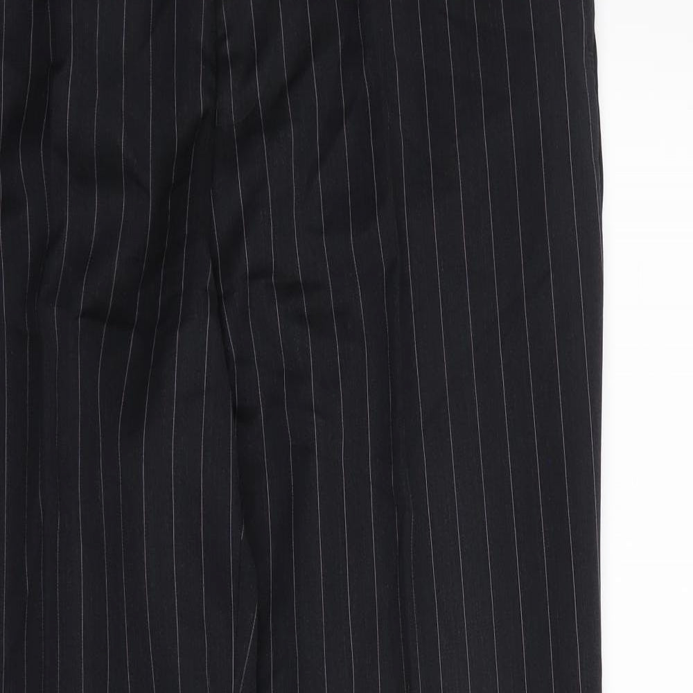 French Connection Mens Black Dress Pants Trousers Size S L30 in