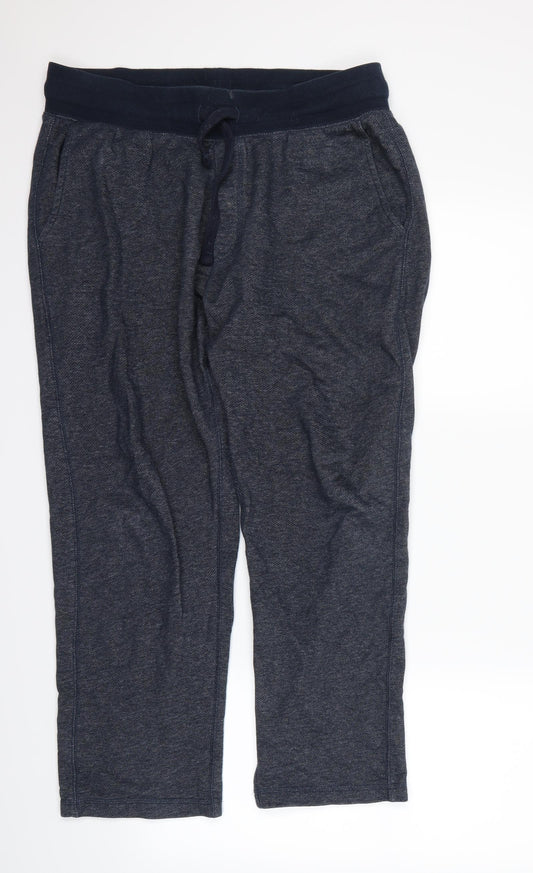 M&S Womens Blue Jegging Trousers Size M L29.5 in