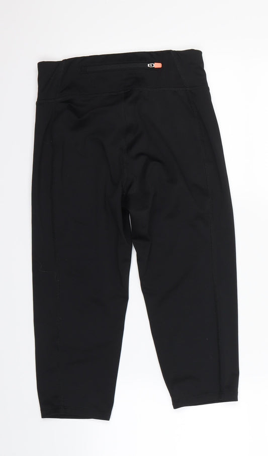 NX sport Womens Black Sweat Shorts Size 8