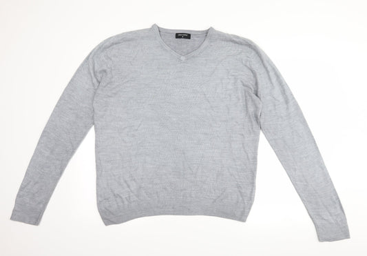 Urban Spirit Mens Grey Pullover Jumper Size M
